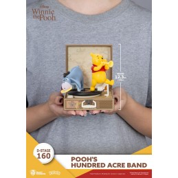 WINNIE THE POOH D-STAGE 160 POOH'S HUNDRED ACRE BAND STATUA FIGURE DIORAMA BEAST KINGDOM