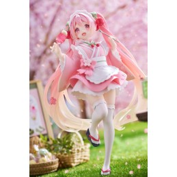 TAITO HATSUNE MIKU SAKURA MIKU NEWLY WRITTEN JAPANESE CAFE FIGURE STATUE