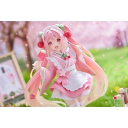 TAITO HATSUNE MIKU SAKURA MIKU NEWLY WRITTEN JAPANESE CAFE FIGURE STATUE