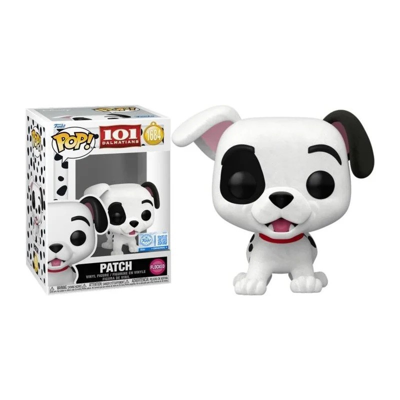 FUNKO POP! LA CARICA DEI 101 MACCHIA FLOCKED BOBBLE HEAD FIGURE FUNKO