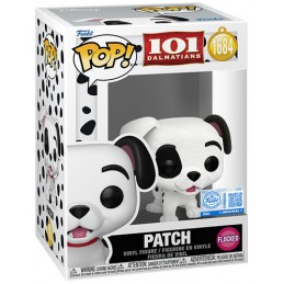 FUNKO FUNKO POP! 101 DALMATIANS PATCH FLOCKED BOBBLE HEAD FIGURE