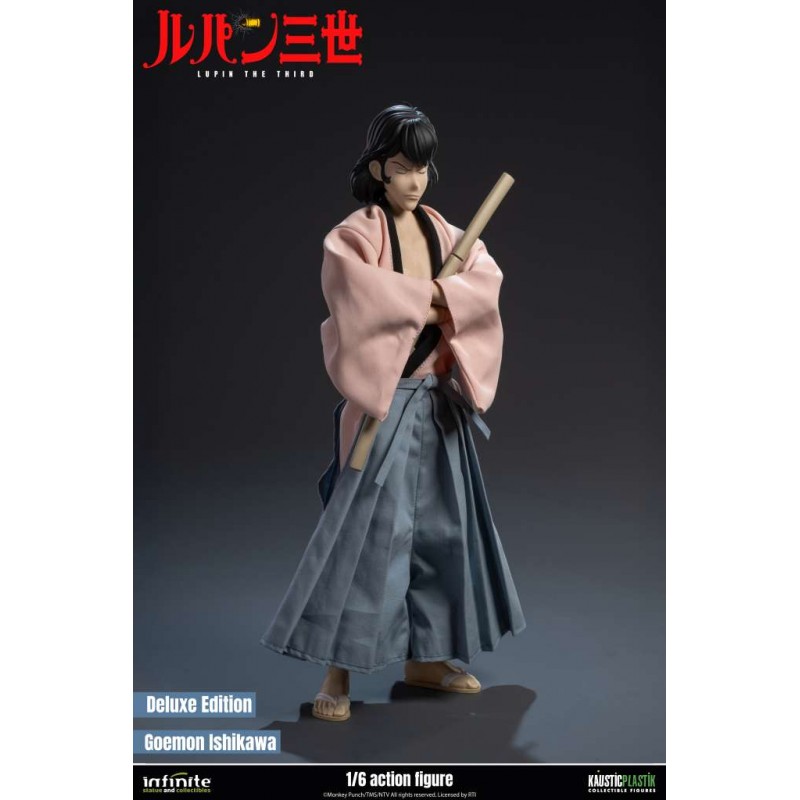 LUPIN THE THIRD L'AVVENTURA ITALIANA GOEMON ISHIKAWA XIII DELUXE ACTION FIGURE INFINITE STATUE