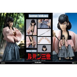 INFINITE STATUE LUPIN THE THIRD THE ITALIAN ADVENTURE GOEMON ISHIKAWA XIII DELUXE VERSION ACTION FIGURE