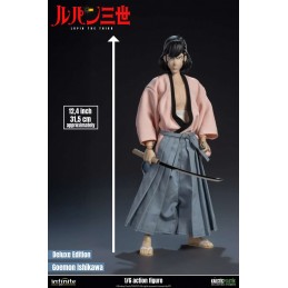 LUPIN THE THIRD L'AVVENTURA ITALIANA GOEMON ISHIKAWA XIII DELUXE ACTION FIGURE INFINITE STATUE