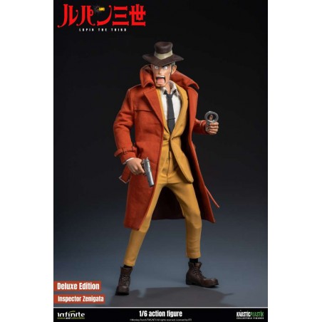 LUPIN THE THIRD THE ITALIAN ADVENTURE INSPECTOR ZENIGATA DELUXE VERSION ACTION FIGURE