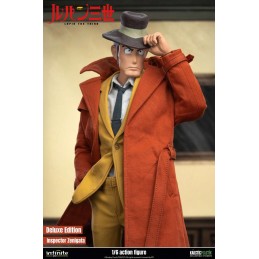 INFINITE STATUE LUPIN THE THIRD THE ITALIAN ADVENTURE INSPECTOR ZENIGATA DELUXE VERSION ACTION FIGURE