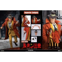 INFINITE STATUE LUPIN THE THIRD THE ITALIAN ADVENTURE INSPECTOR ZENIGATA DELUXE VERSION ACTION FIGURE