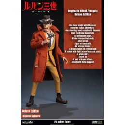 INFINITE STATUE LUPIN THE THIRD THE ITALIAN ADVENTURE INSPECTOR ZENIGATA DELUXE VERSION ACTION FIGURE