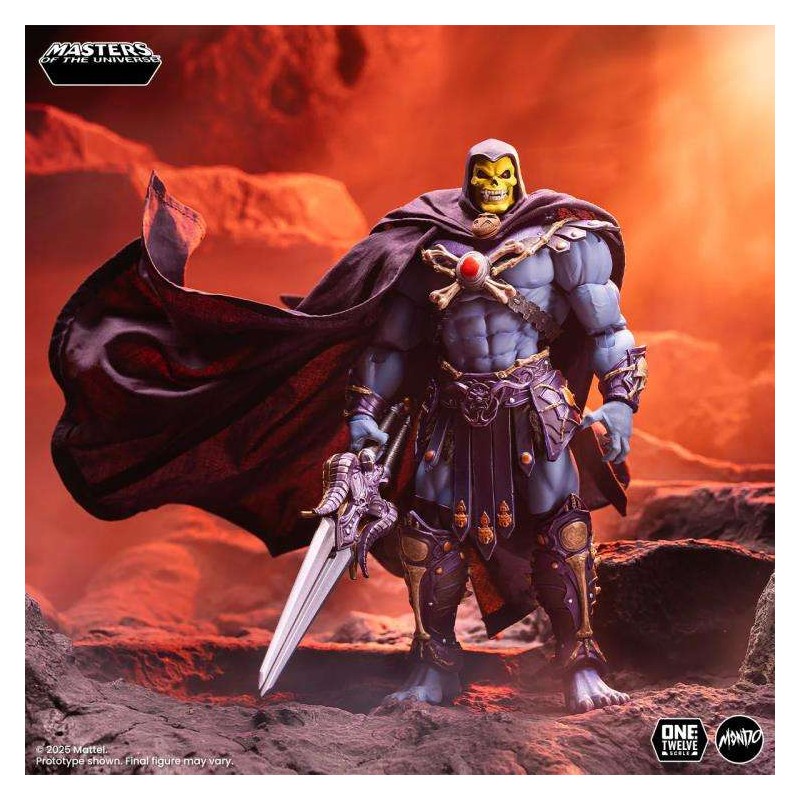 MONDO MASTERS OF THE UNIVERSE SKELETOR 1/12 PVC ACTION FIGURE