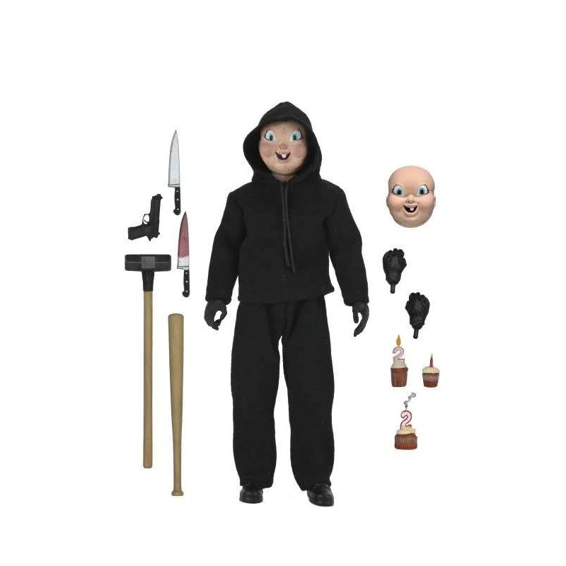 NECA HAPPY DEATH DAY BABYFACE KILLER CLOTHED VERSION 8" ACTION FIGURE