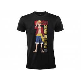 MAGLIA T SHIRT ONE PIECE LUFFY STRAW HAT CREW