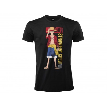 MAGLIA T SHIRT ONE PIECE LUFFY STRAW HAT CREW