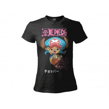 MAGLIA T SHIRT DONNA ONE PIECE TONY TONY CHOPPER