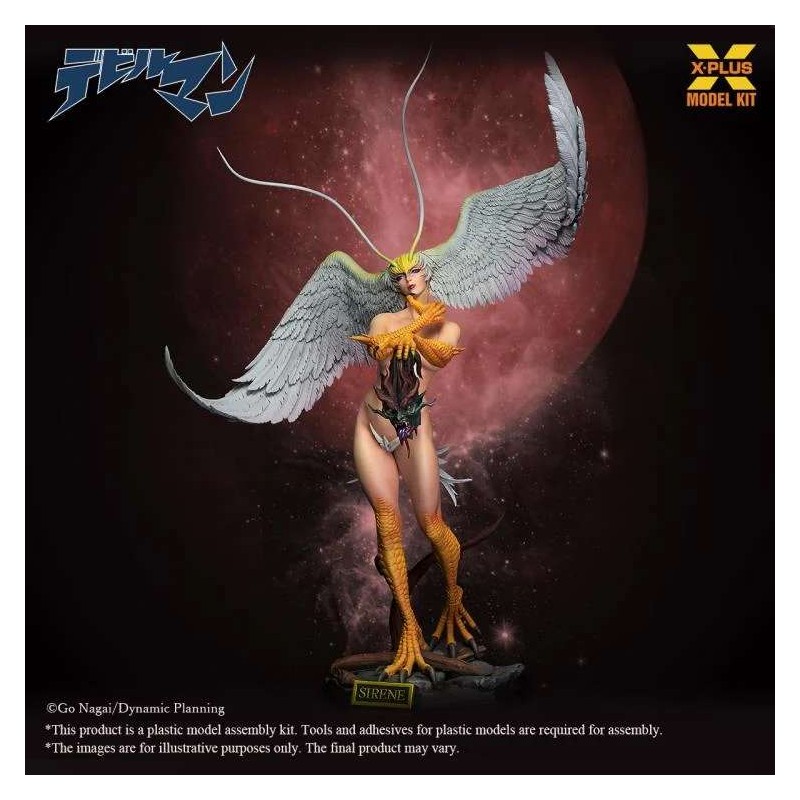 X-PLUS DEVILMAN SILENE 1/8 SCALE MODEL KIT PVC FIGURE