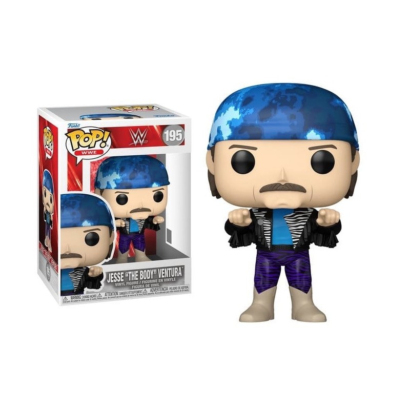 FUNKO FUNKO POP! WWE JESSE THE BODY VENTURA PVC BOBBLE HEAD