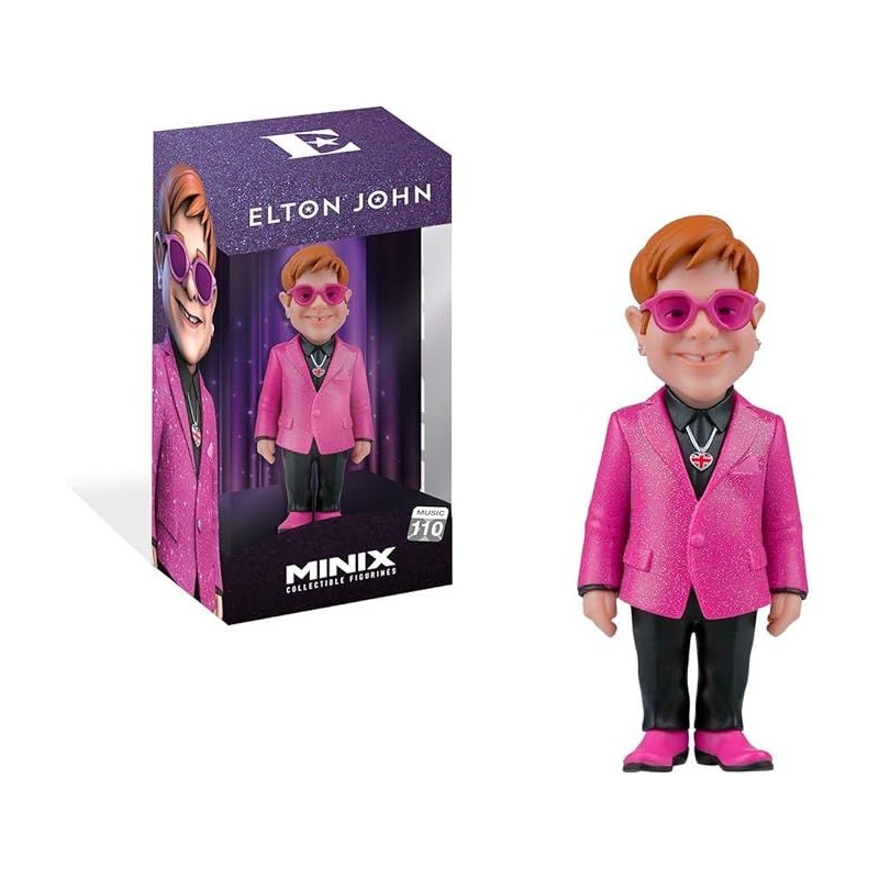 NOBLE COLLECTIONS ELTON JOHN 110 MINIX COLLECTIBLE FIGURINE FIGURE