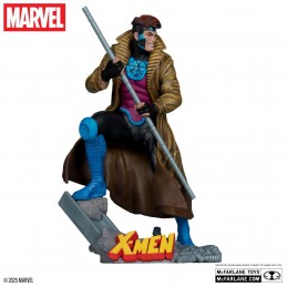 MARVEL COLLECTION PVC STATUE GAMBIT (X-MEN 1) 1/10 STATUA FIGURE MC FARLANE