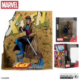 MC FARLANE MARVEL COLLECTION PVC STATUE GAMBIT (X-MEN 1) 1/10 SCALE STATUE FIGURE