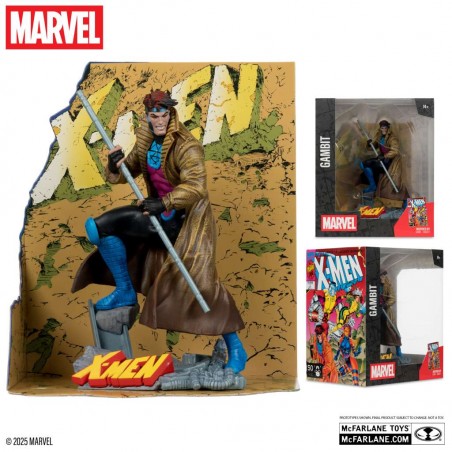 MARVEL COLLECTION PVC STATUE GAMBIT (X-MEN 1) 1/10 SCALE STATUE FIGURE