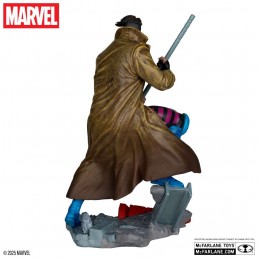 MC FARLANE MARVEL COLLECTION PVC STATUE GAMBIT (X-MEN 1) 1/10 SCALE STATUE FIGURE