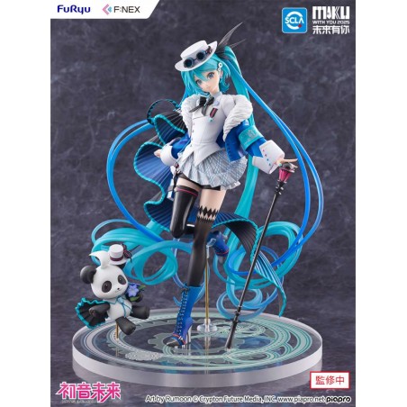 HATSUNE MIKU F:NEX MIKU WITH YOU 1/7 FIGURE STATUA