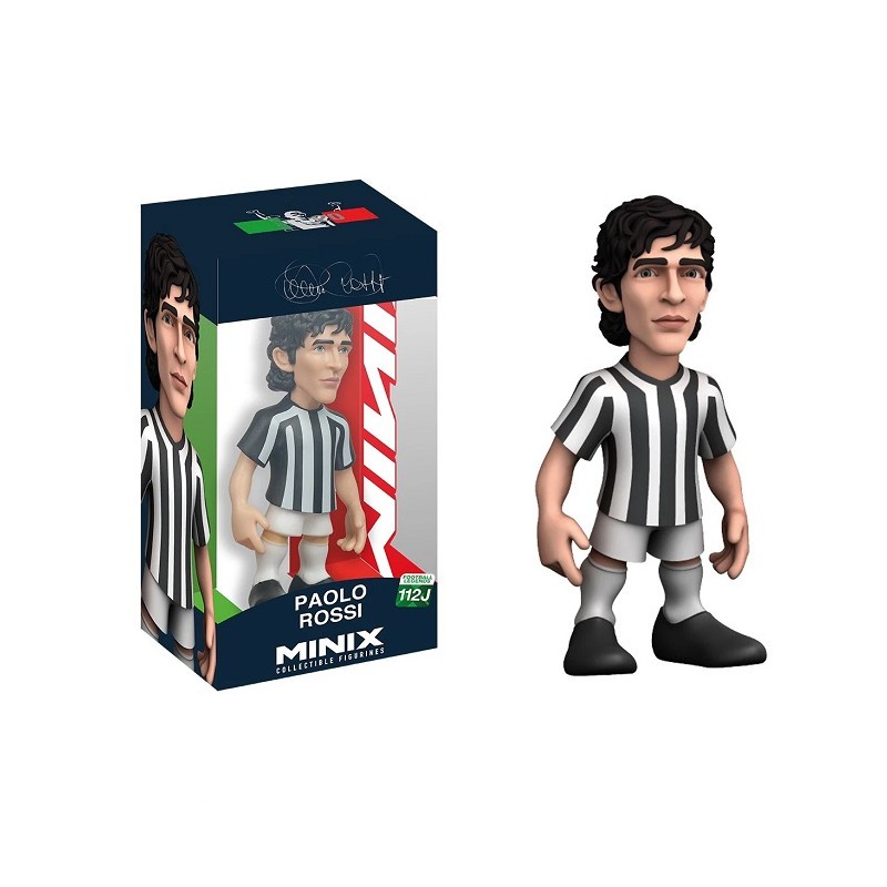 NOBLE COLLECTIONS PAOLO ROSSI JUVENTUS MINIX COLLECTIBLE FIGURINE FIGURE