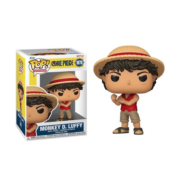 FUNKO FUNKO POP! TELEVISION ONE PIECE NETFLIX MONKEY D. LUFFY BOBBLE HEAD