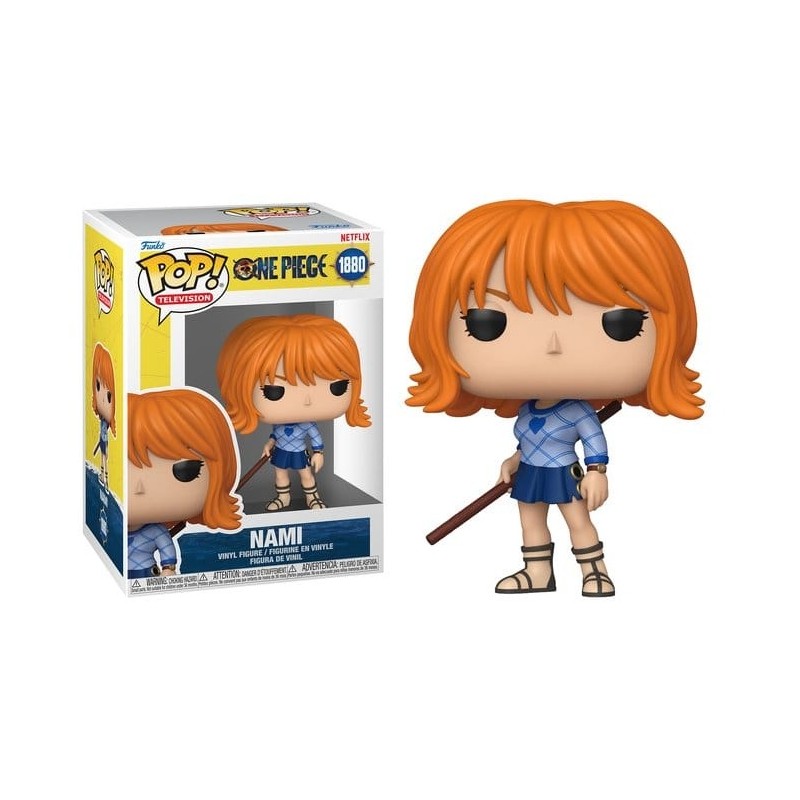 FUNKO POP! ONE PIECE NETFLIX NAMI BOBBLE HEAD FIGURE FUNKO