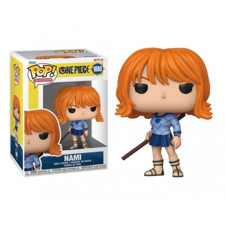 FUNKO POP! TELEVISION ONE PIECE NETFLIX NAMI BOBBLE HEAD