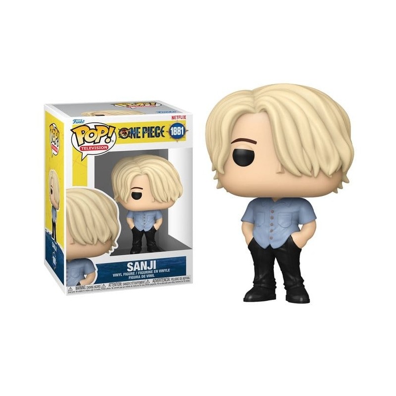 FUNKO FUNKO POP! TELEVISION ONE PIECE NETFLIX SANJI BOBBLE HEAD