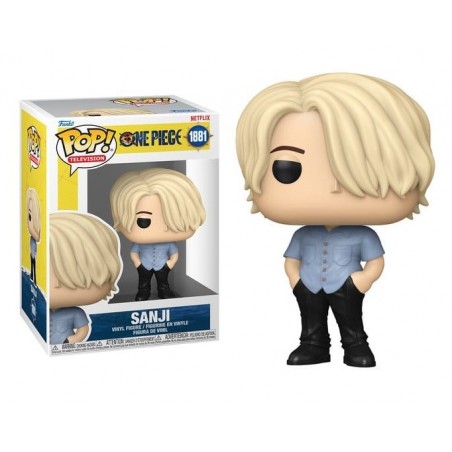 FUNKO POP! TELEVISION ONE PIECE NETFLIX SANJI BOBBLE HEAD