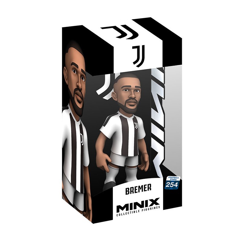 NOBLE COLLECTIONS GLEISON BREMER JUVENTUS MINIX COLLECTIBLE FIGURINE FIGURE