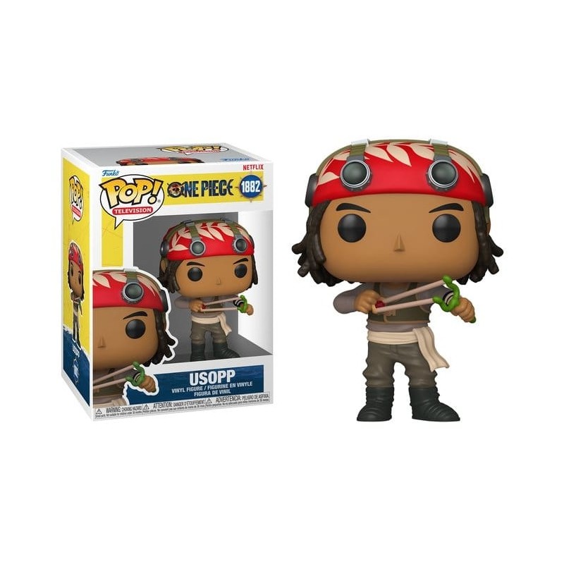 FUNKO POP! ONE PIECE NETFLIX USOPP BOBBLE HEAD FIGURE FUNKO