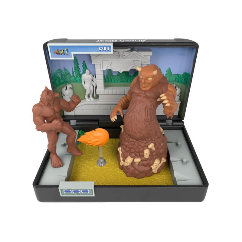 CONSOLE HEROES SEGA MEGA DRIVE ALTERED BEAST DIORAMA REPLICA CARTUCCIA