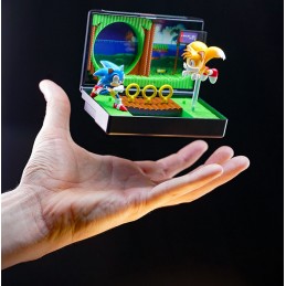 CONSOLE HEROES SEGA MEGA DRIVE SONIC 2 DIORAMA REPLICA CARTUCCIA