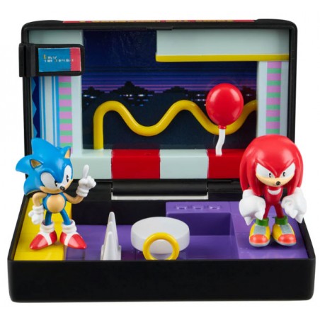 CONSOLE HEROES SEGA MEGA DRIVE SONIC 3 DIORAMA REPLICA CARTUCCIA