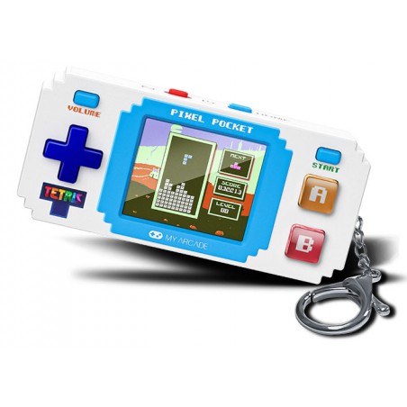 MY ARCADE PIXEL POCKET TETRIS ARCADE GAME KEYRING