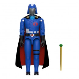 G.I. JOE REACTION+ COBRA COMMANDER MOVIE ACTION FIGURE SUPER7