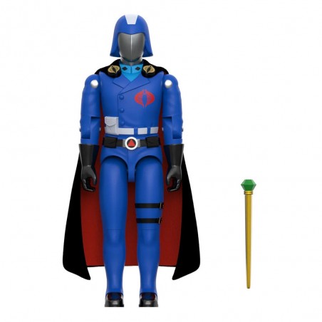 G.I. JOE REACTION+ COBRA COMMANDER MOVIE ACTION FIGURE