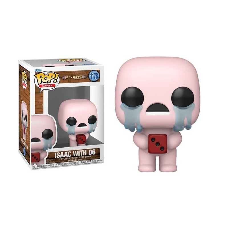FUNKO FUNKO POP! GAMES THE BINDING OF ISAAC WITH D6 1178 BOBBLE HEAD FIGURE