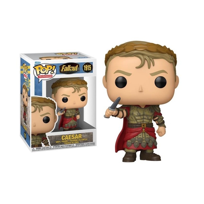 FUNKO FUNKO POP! TELEVISION FALLOUT CAESAR BOBBLE HEAD FIGURE