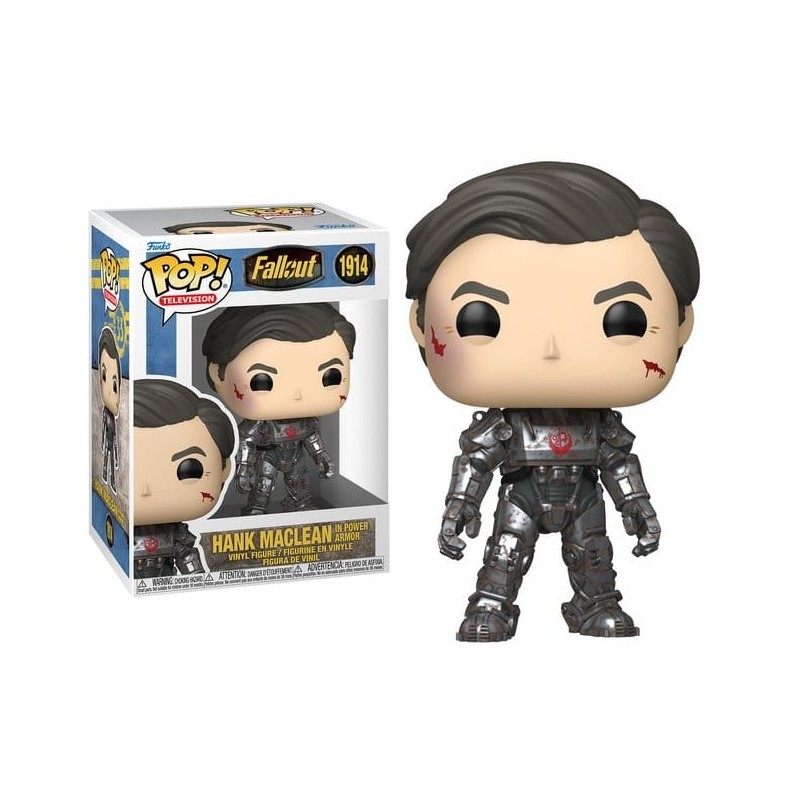 FUNKO POP! FALLOUT HANK MACLEAN IN POWER ARMOR BOBBLE HEAD FIGURE FUNKO