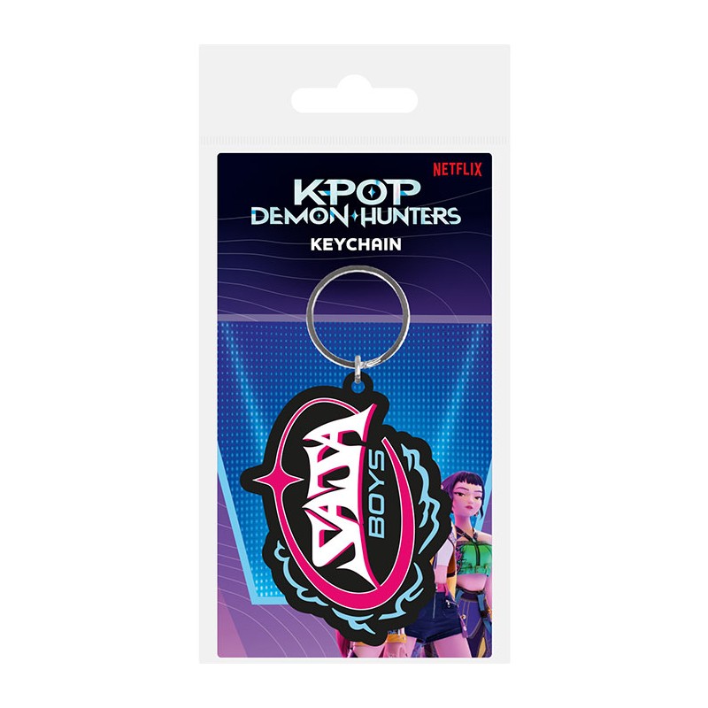 K-POP DEMON HUNTERS SAJA BOYS PORTACHIAVI PYRAMID INTERNATIONAL