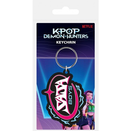 K-POP DEMON HUNTERS SAJA BOYS KEYCHAIN KEYRING