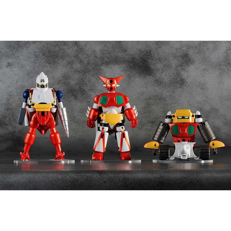 GETTER ROBO DYNAMIC CHANGE MINI ACTION FIGURE SET FREEING