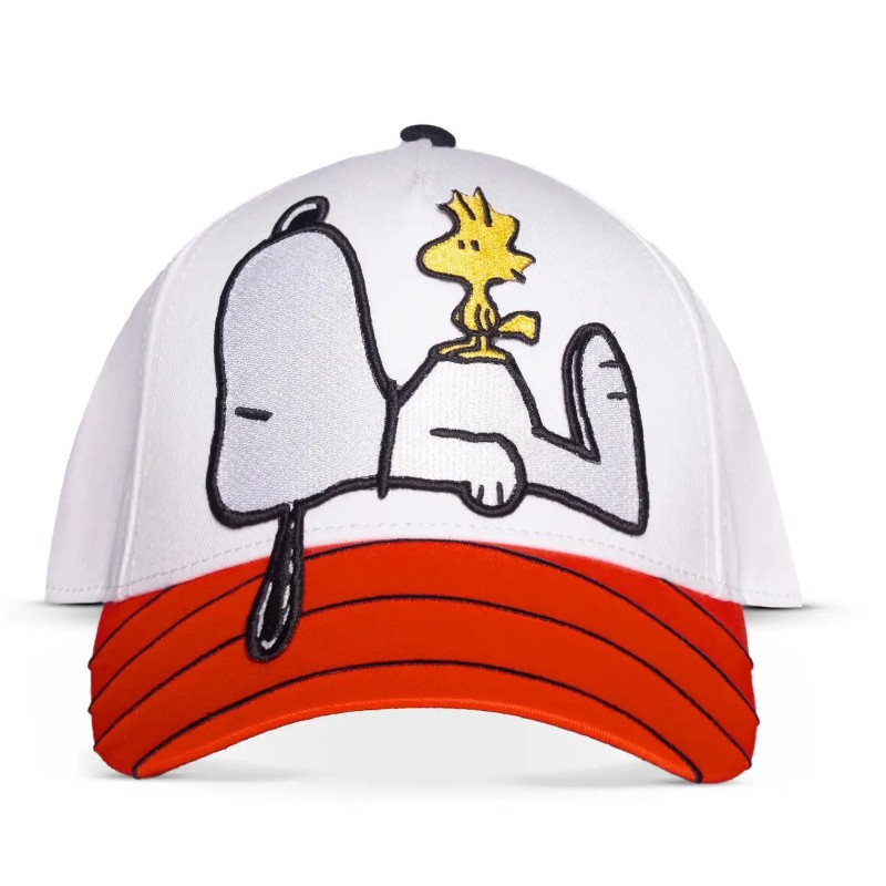 DIFUZED PEANUTS SNOOPY AND WOODSTOCK BASEBALL CAP