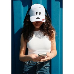 DIFUZED PEANUTS SNOOPY EARS BASEBALL CAP