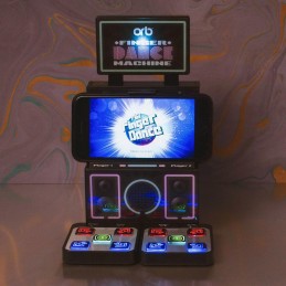 ORB RETRO MINI FINGER DANCE MACHINE ARCADE GAME
