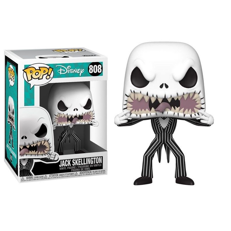 FUNKO FUNKO POP! THE NIGHTMARE BEFORE CHRISTMAS SCARY JACK SKELLINGTON BOBBLE HEAD FIGURE