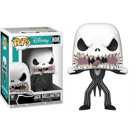FUNKO POP! THE NIGHTMARE BEFORE CHRISTMAS SCARY JACK SKELLINGTON BOBBLE HEAD FIGURE